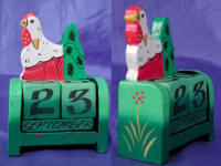 accents wood carving painted by art export bali indonesia