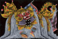 paintings for sale acrylic on paper painting by art export bali indonesia