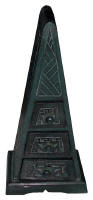 pyramid cabinet primitive furniture art export bali indonesia 